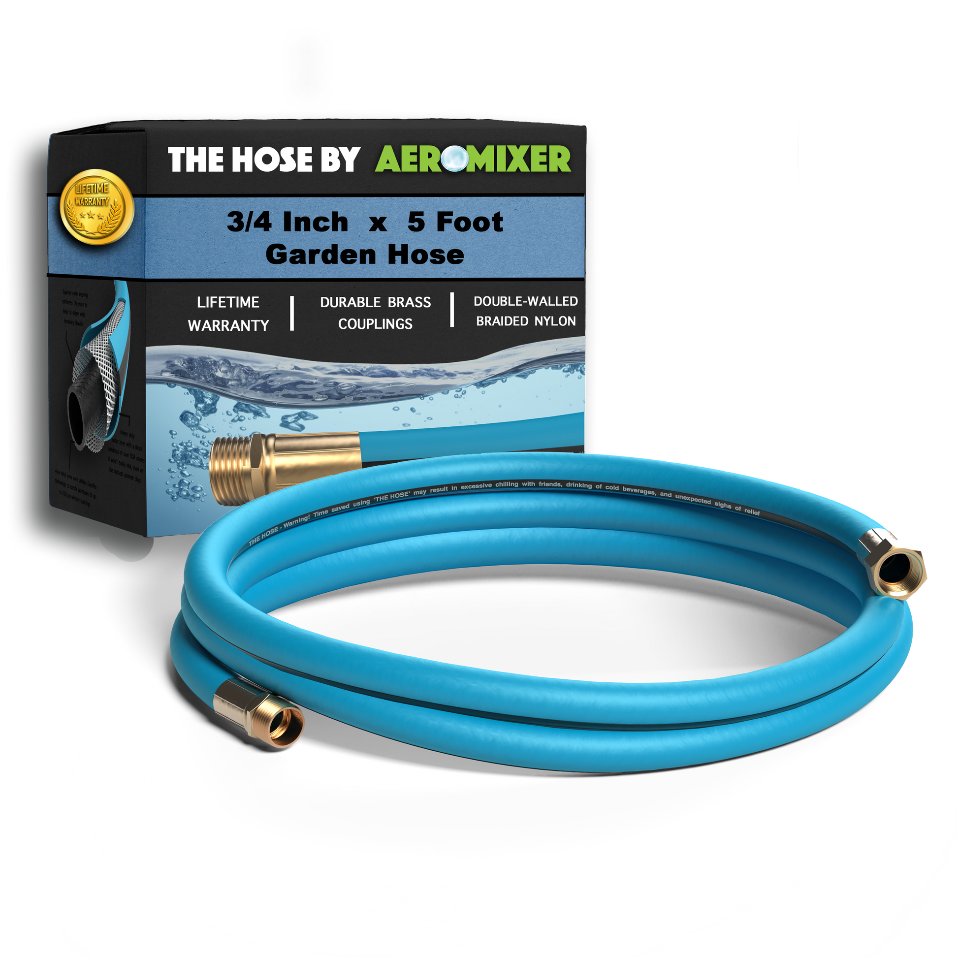 The Hose: by Aeromixer Aeration Pump 1in x 50ft